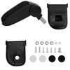 vidaXL Bracciolo Auto per RENAULT CLIO LHD MK4 (2013) Nero 15x35x(30-47) cm ABS