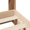 vidaXL Letto senza Materasso 120x190 cm in Legno Massello di Pino