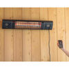 Sunred Radiatore a Parete Sun and Sound 2000 W Tubo Oro Rosa Nero