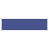 vidaXL Tenda Laterale Retrattile per Patio 600x160 cm Blu