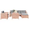 vidaXL Set Divani da Giardino 7 pz in Legno Massello Abete Douglas