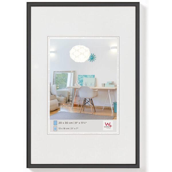 Walther Design Cornice per Foto New Lifestyle 40x60 cm Nera