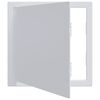 vidaXL Pannelli di Accesso Bianco 30 x 30 cm Plastica ABS