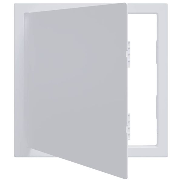 vidaXL Pannelli di Accesso Bianco 30 x 30 cm Plastica ABS