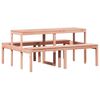 vidaXL Tavolo da Picnic 160x134x75 cm in Legno Massello di Douglas