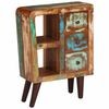 vidaXL Credenza 55x30x80 cm in Legno Massello di Recupero