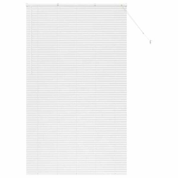 vidaXL Tendaggi a veneziana Bianco 220 x 125 cm Alluminio