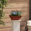 vidaXL Vaso da giardino Ruggine 35 x 35 x 15 cm