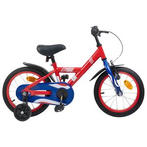 vidaXL Bicicletta per Bambini 12 Pollici per bambini di 2-4 anni Rosso
