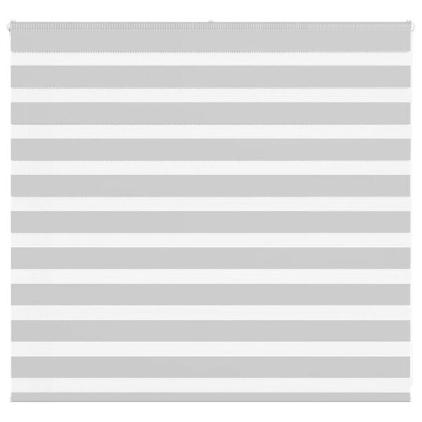 vidaXL Tenda a Rullo Zebra Larghezza Tessuto 160,9 cm Poliestere