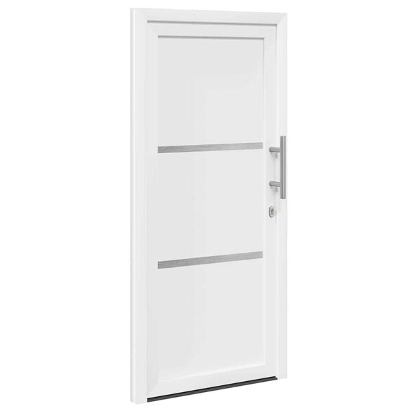 vidaXL Porta Frontale Bianco PVC
