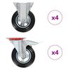 vidaXL Rotelle 8 pz 160 mm
