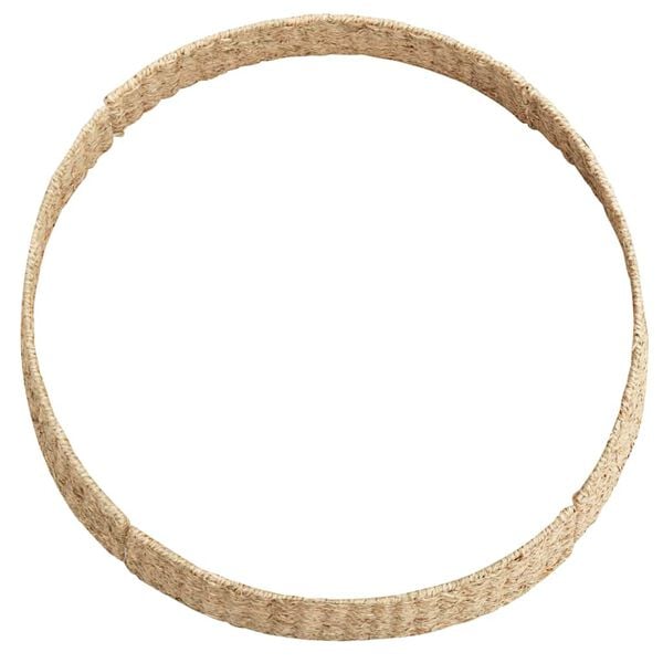 vidaXL Collare per Albero di Natale Marrone 75 x 75 x 25 cm seagrass