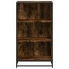 vidaXL Libreria Rovere Fumo 60x35x107,5 cm in Legno Multistrato