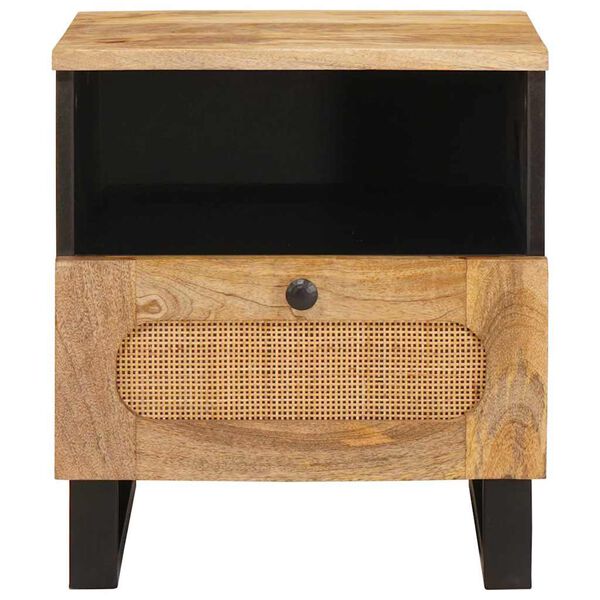 vidaXL Armadio da Notte con cassetto Naturale 40 x 33 x 46 cm