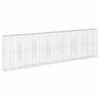 vidaXL Cesto Gabbione con Copertura 700x50x200 cm Ferro Zincato