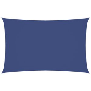 vidaXL Parasole a Vela Oxford Rettangolare 4x7 m Blu