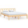 vidaXL Giroletto in Legno Massello di Pino 140x190 cm
