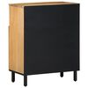 vidaXL Credenza Marrone 60x33x75 cm in Legno Massello di Mango