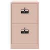 vidaXL Armadio per File con cassetto Rosa 44 x 50 x 106.5 cm