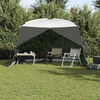 vidaXL Tenda zanzariera con tetto Grigio 380 x 380 x 225 cm