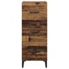 vidaXL Credenza Legno vecchio 34,5 x 34 x 90 cm Legno multistrato