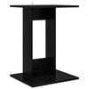 vidaXL Tavolo laterale Rovere Nero 45 x 40 x 62,5 cm