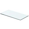 vidaXL Lastra in Vetro Trasparente 40x15 cm