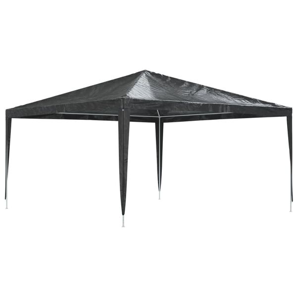 vidaXL Gazebo Professionale 4x4 m Antracite 90 g/m²