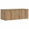 vidaXL Mobile Porta TV Rovere Artigianale 80x34x30 cm Truciolato