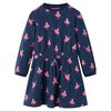 vidaXL Abito da Bambina Blu Marino 128