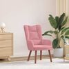 vidaXL poltrona Rosa 63 x 67 x 94 cm Velluto