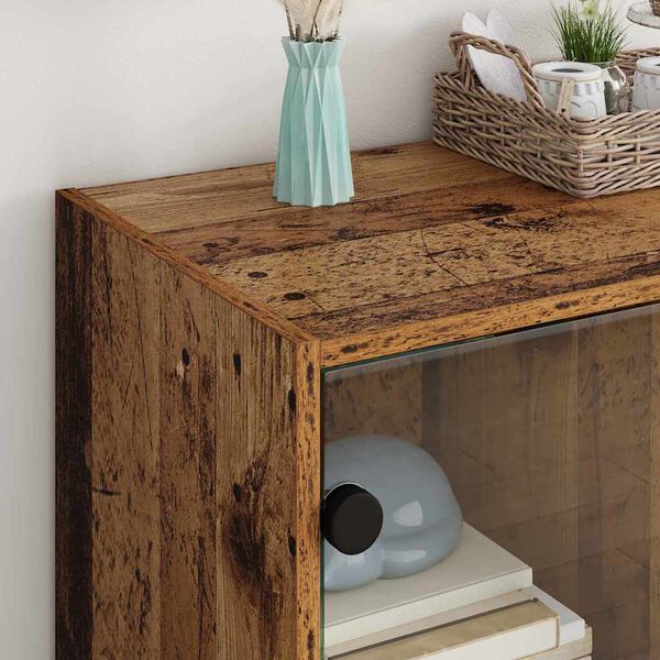 vidaXL Mobile laterale Legno vecchio 68 x 37 x 75,5 cm