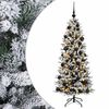 vidaXL Albero di Natale artificiale con palline 150 cm 150 LED