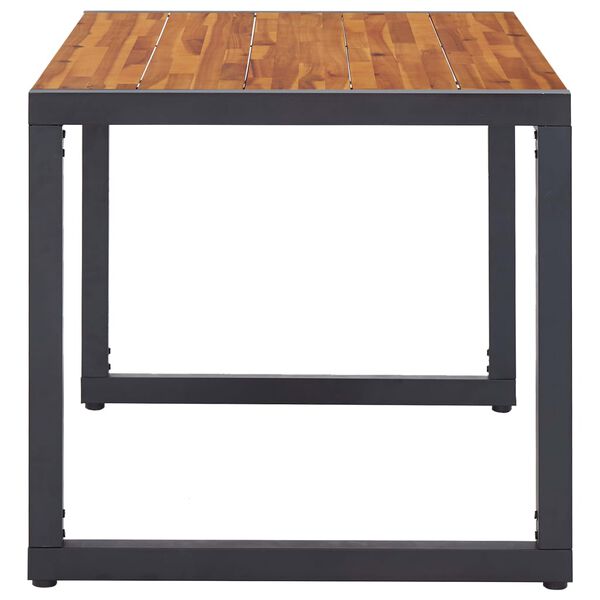 vidaXL Set Mobili da Pranzo per Giardino 7 pz Marrone