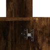 vidaXL Credenza Rovere Fumo 92x33x100 cm in Legno Multistrato