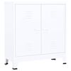 vidaXL Armadio Classificatore Industriale Bianco 90x40x100 cm Acciaio