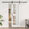 vidaXL Porta scorrevole ORKDAL Bianco 73,5 x 211 cm