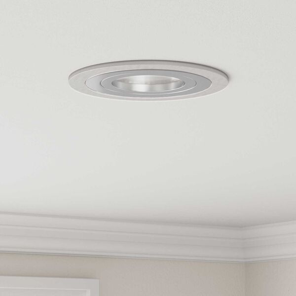 vidaXL Spotlight Argento 9 x 9 x 2 cm Alluminio