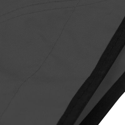 vidaXL Bimini di Prua con Tendalino a 3 Archi Antracite 183x140x137 cm