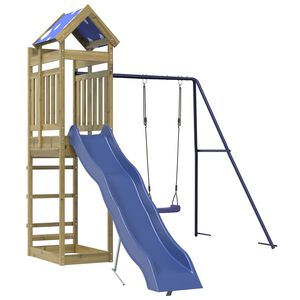vidaXL Set da Gioco da Esterno in Legno di Pino Impregnato