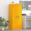 vidaXL Armadio Giallo senape 60 x 40 x 140 cm Acciaio