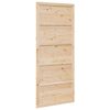 vidaXL Porta del fienile 90 x 2,5 x 208 cm Legno Massello di Pino