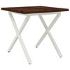 vidaXL Tavolo da pranzo con bordo vivo 60 x 55 x 75 cm