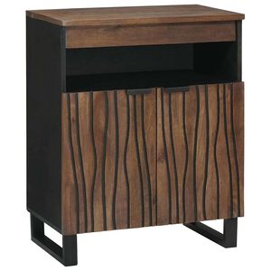 vidaXL Credenza Marrone 60 x 33 x 75 cm legno massello di mango