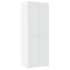 vidaXL Credenza Bianca 70x42,5x185 cm in Legno Ingegnerizzato