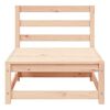 vidaXL Set Divani da Giardino 3 pz in Legno Massello di Pino