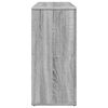 vidaXL Credenza Grigio Sonoma 90,5x29,5x65 cm in Truciolato