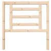 vidaXL Testiera per Letto 96x4x100 cm in Legno Massello di Pino