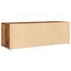 vidaXL Panchina con Scarpiera Legno Antico 105x35x35 cm in Truciolato